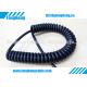 6 Conductors PUR Jacket Coiled Spiral Cable