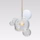 Artistic Bubbles Glass Globe Pendant Light , Bolle Bathroom Ceiling Pendant Lights SMD LED Light Source