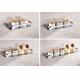 Mirror Polishing Stainless Steel Spice Rack Wall Mount For Kitchen Bathroom Balcony