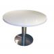 YALEESON White Round Man-Made Marble Dining Desk for Two Peoples (size can be customized)