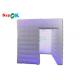 Wholesale White Inflatable LED Photo Booth Portable Inflatable Square Single Door Photo Booth