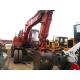 EX100WD HITACHI used wheel excavator for sale excavators digger