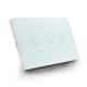 Type 120 US Standard Wifi Touch Switch 3 Gang With Timing Schedule