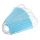 Earloop Procedure Masks 3 Ply Disposable Face Mask Blue And White