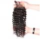 Best Quality Cheap Price HD Deep Wave Curly Lace Closure 4x4 5x5 6x6 free part middle part three part lace closure human