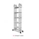 En131 4X5 5.8m Multi Purpose Ladder With Platform