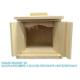 Japanese Funeral Cremation Sarira Wood Vessel Sarira Wood Container Funeral Supplies With Openable Window