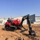 Agricultural 80HP Crawler Tractor Mini Dozer Tractor Farm Equipment