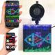P4 RGB 5''x 5'' Full color wireless blue tooth App control Emoji smiley Emotion faces LED car display