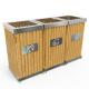 Rolling Cover EN840 Certificate 10.5gal Outdoor Waste Container