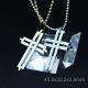 Fashion Top Trendy Stainless Steel Cross Necklace Pendant LPC184