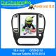 Ouchuangbo 10.4 Vertical Screen Tesla Style 1024*768 for Nissan Sylphy 2010-2014 with car radio video android 6.0 os