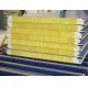 Prefabricated High Quality Color Coated Sandwich Panlegalvanized Steel Glass Wool Panel