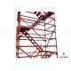 2500X1200mm Highways Scaffold Stair Tower Good Overall Stability With Twin Guardrail