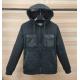 M - 5xl Full Zipper Mens Fleece Coat Jacket 2 Cheast Pockets With Fleece Hoody