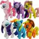 8 inch Cute and Lovely Cartoon Plush Toys My Little Pony Family Collection Plush
