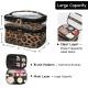 Waterproof Double Layer Cosmetic Bag Travel Makeup Bag For Women Cosmetics Cases