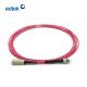 SC To ST OM4 Fiber Patch Cable Multimode Simplex 0.9mm 2.0mm 3.0mm Patch Cord