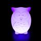 Owl Shape Animal LED Night Light Illuminated Rechargeable LED Decorative Lights
