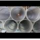 Round Perforated Exhaust Tubing , High Strength Perforated Stainless Steel Cylinder