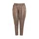 Shiny Woven Ladies Slim Fit Trousers Casual Type Long Pant Length For Spring / Autumn