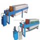 Food Beverage PLC Control Filter Press with and Automatic Plate Pulling Customized Filter Area