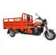 Red Chinese Three Wheel Motorcycle , Cargo Motorized Tricycle Single Cylinder Engine
