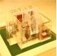 International House Interior Model  Miniature Architectural Models For Real Estate Model Layout 