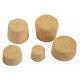 Food Grade Natural Tapered Cork Lid Stoppers Agglomerated