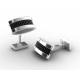 Tagor Jewelry Top Quality Trendy Classic Men's Gift 316L Stainless Steel Cuff Links ADC104