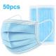 CE FDA 3 Ply Disposable Face Mask High Filtering Rate With Elastic Earloop