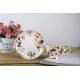 Exquisite 15% 24K Plated Decor Thin Bone China Coffee Cup Sets