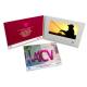Soft Cover / Hardcover LCD Invitation Card Digital Video Brochure 7 Inch Screen