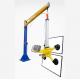 Electric Suction Cup Vacuum Hoist Lifting Systems Intelligent Control Glass Curtain Wall
