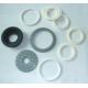 Electronic Silicone Rubber Gasket 1mm Thickness , 82mm External Diameter