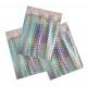 VMPET Surface Decorative Holographic Bubble Mailers Custom Printing