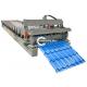 Pressing Glazed Roofing Tile Roll Forming Machine / Line High Performance