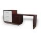 wooden wiring desk with dresser unit ,Hospitality casegoods,HOTEL FURNITURE DK-0041