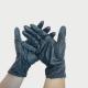 Waterproof Food Handling Pvc Vinyl Disposable Gloves Clear Blue Color