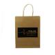 Top quality OEM custom full color printing kraft paper bag china Eco-Friendly gift packaging wholesale