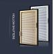 Double Glazed Built In Blinds Glass Panel with VERTICAL Opening Pattern and Service