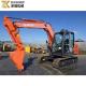 Small Mini 7Ton Hitachi Zaxis 70 Crawler Excavator ZX70 with 2001-4000 Working Hours