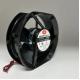 12V Black DC Brushless Fan 120x120x25mm With Ball Bearing / Sleeve Bearing
