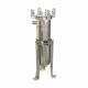 62KG Machinery Repair Shops Durable Stainless Steel 304 Housing for 4-Bag Filtration System