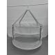 White Terylene Mesh Laundry Bag Washing Bag for Convenient Storage