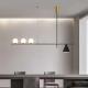 Minimalist LED Hanging Pendant Lights 1000mm Size 60Hz Indoor