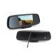 5 Color Car Rearview Mirror Monitors Sliver Color For Rearview Camera