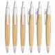 Eco friendly promotional custom wooden Bamboo ball pen
