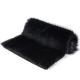Color Fastness Grade 4-5 Black Faux Fur Fabric for Ladies' Pullovers and Winter Wear
