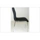 high quality black pu dining chair xydt-020